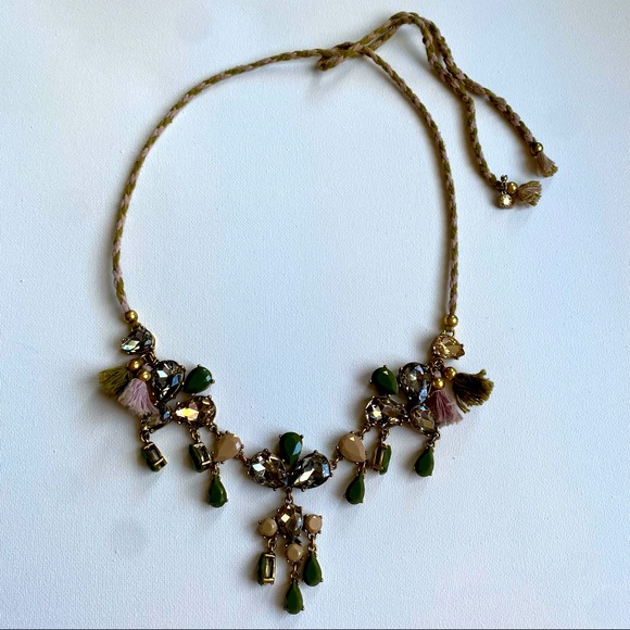 J. CREW Jewels and Tassels Necklace - Picture 2 of 5